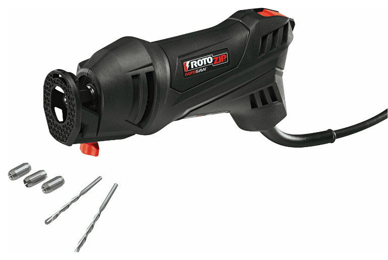 Rotozip Ss355-10 Ergonomic Grip Spiral Saw, 5.5 Amp