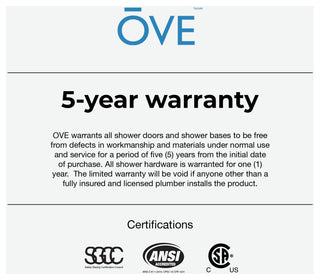 Pasadena 60"Wx36"Dx74 3/4"H Corner Pivot Shower Kit Black Base