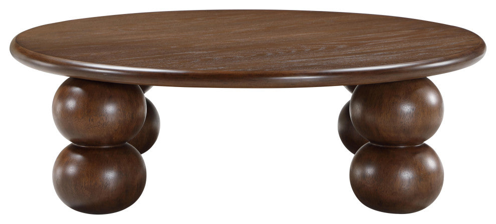 Kelvin Wood Coffee Table, Brown