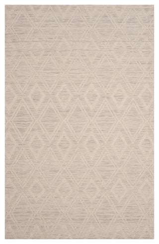 Safavieh Marbella Mrb312A Geometric Rug, Silver/Ivory, 5'x8'