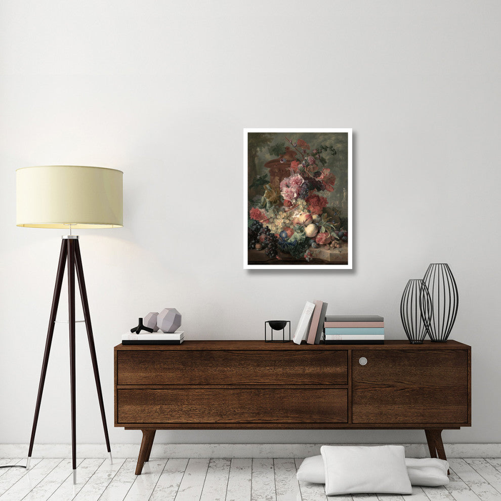 "Fruit Piece" Digital Paper Print by Jan van Huysum, 26"x34"