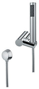 Chrome Hand Shower and Shower Bracket With Water Connection