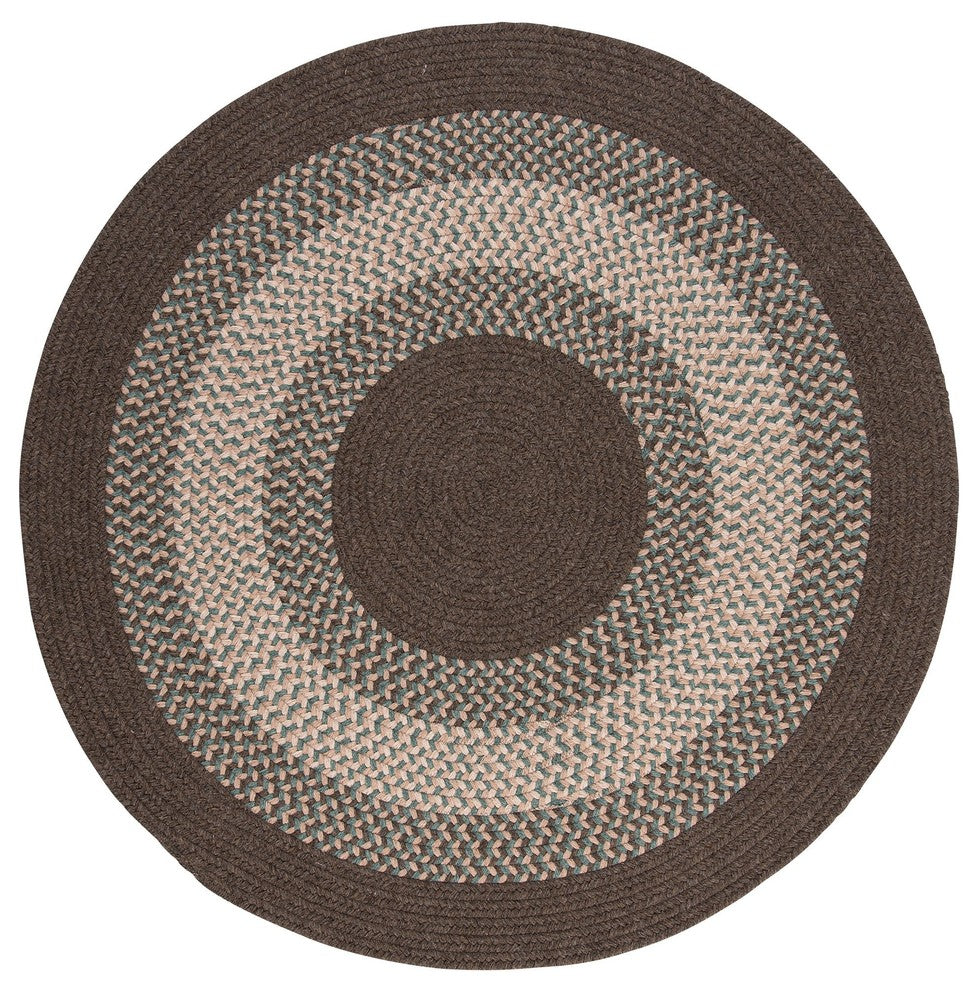 Colonial Mills North Ridge NG99 Bark Traditional Area Rug, Round 10'x10'