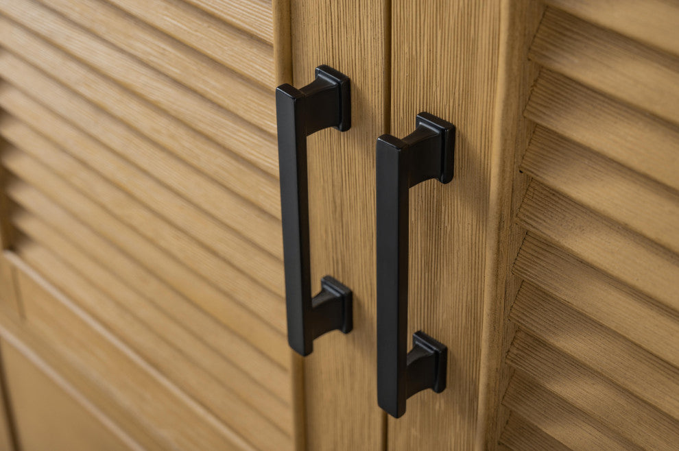 Estate Double Sink Bathroom Vanity Modular Set, Oak, 36", Single Sink