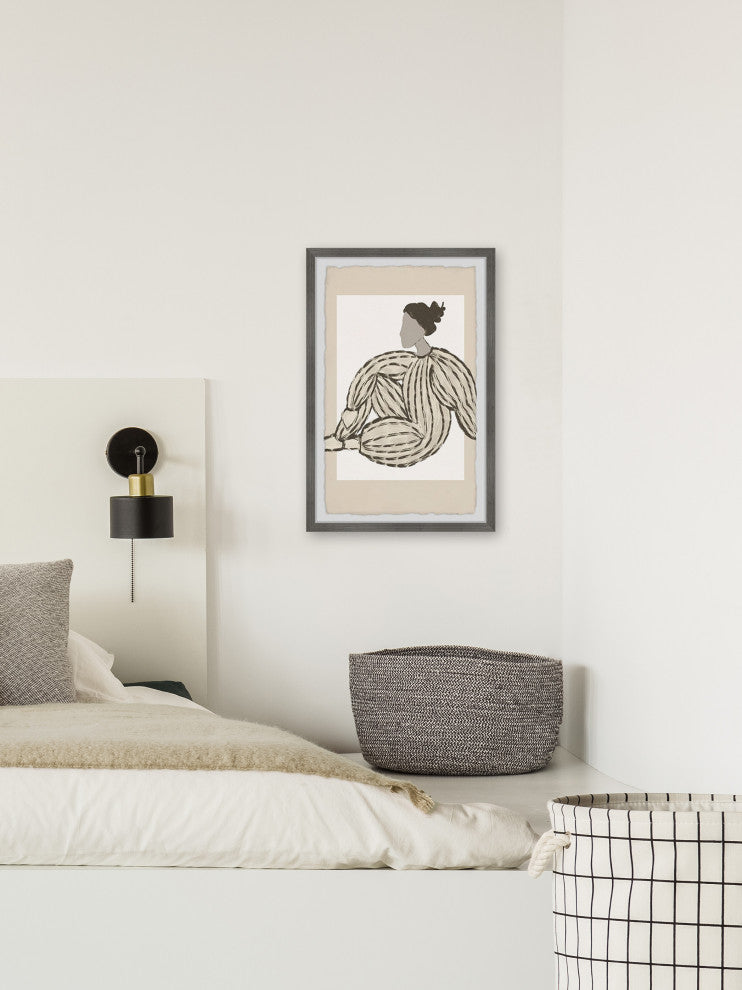 "Hope for Tomorrow" Framed Painting Print, 8x12