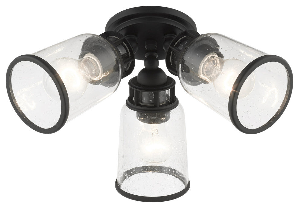 Black Industrial, Nostalgic, Transitional, Modern Classic Flush Mount