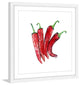 "Cheyenne Peppers" Framed Print by Rachel Byler