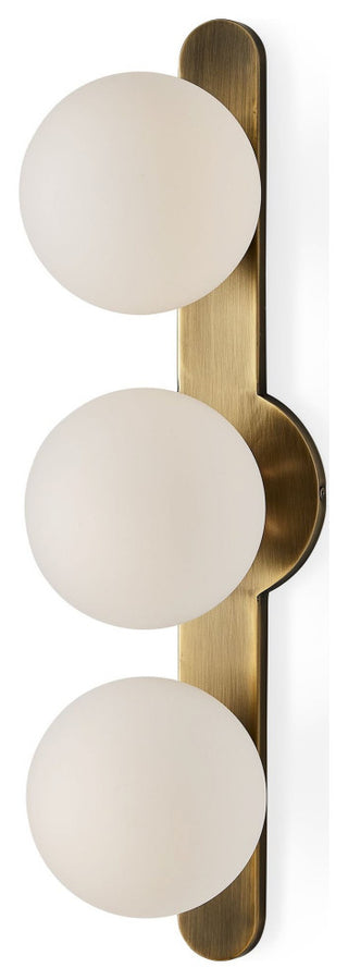 Uttermost Droplet MidCentury 3-Light Sconce