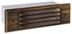 Ourdoor Step Light Solid Brass Landscape Lighting Low Voltage Bronze Finish 12v