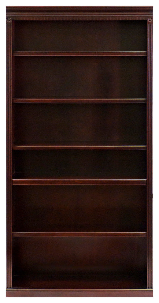 Huntington Club 72" Wood Bookcase, Storage Cabinet, Office Shelves