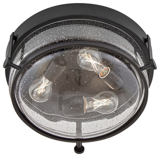 Hinkley 15" Harper Small Flush Mount Ceiling Light, Brushed Nickel