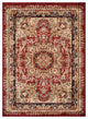 8" x 10" Red Royal Medallion Area Rug