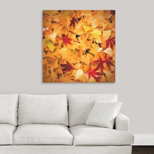 "Fall Range" Wrapped Canvas Art Print, 35"x35"x1.5"