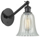 Innovations 317-1W-BK-G2811 1-Light Sconce, Matte Black