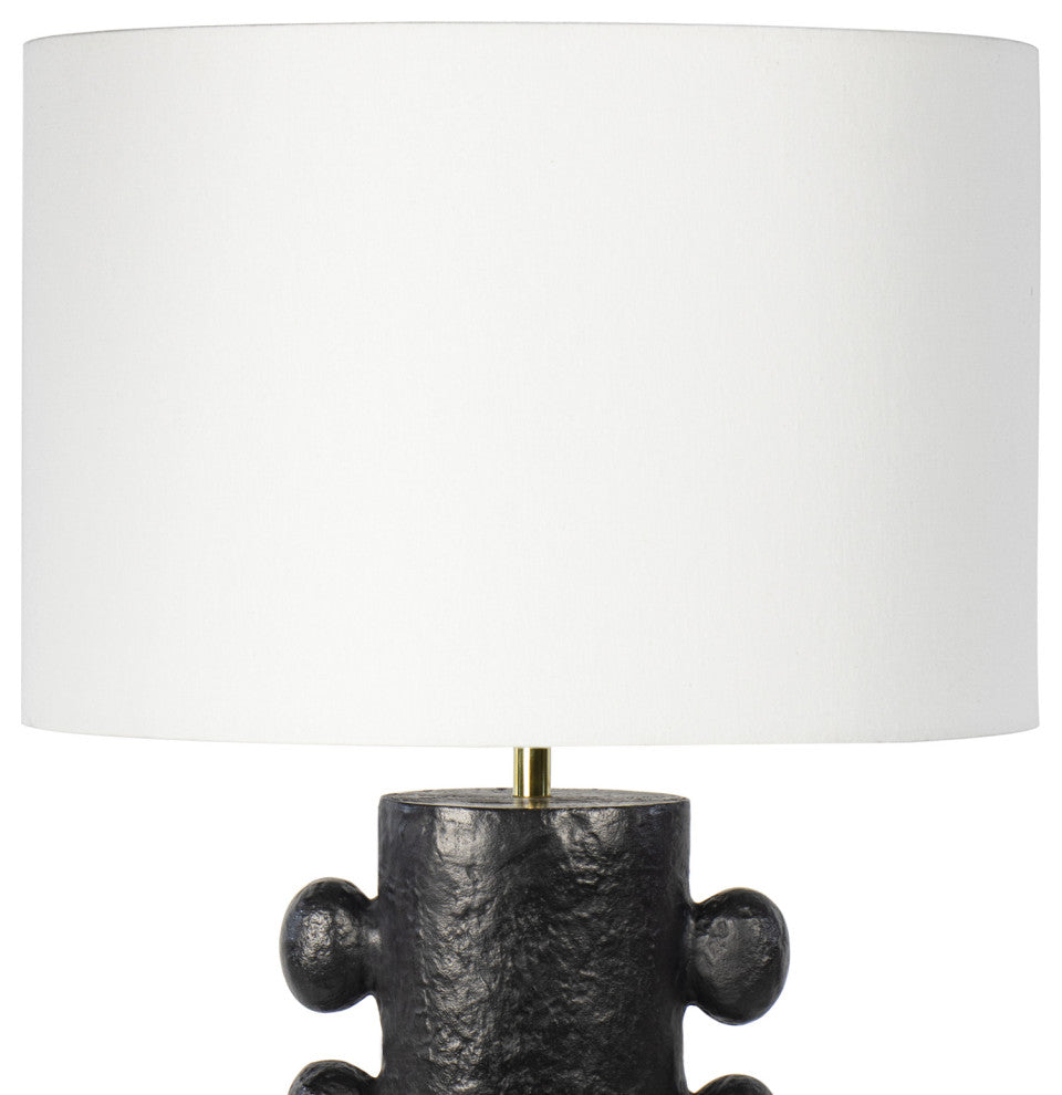 Sanya Metal Table Lamp, Black