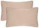 A1HC Soft Velvet Throw Pillow Covers Only, Set of 2, Khaki, 12"x20"