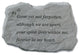 Gone Yet Not Forgotten Memorial Garden Stone