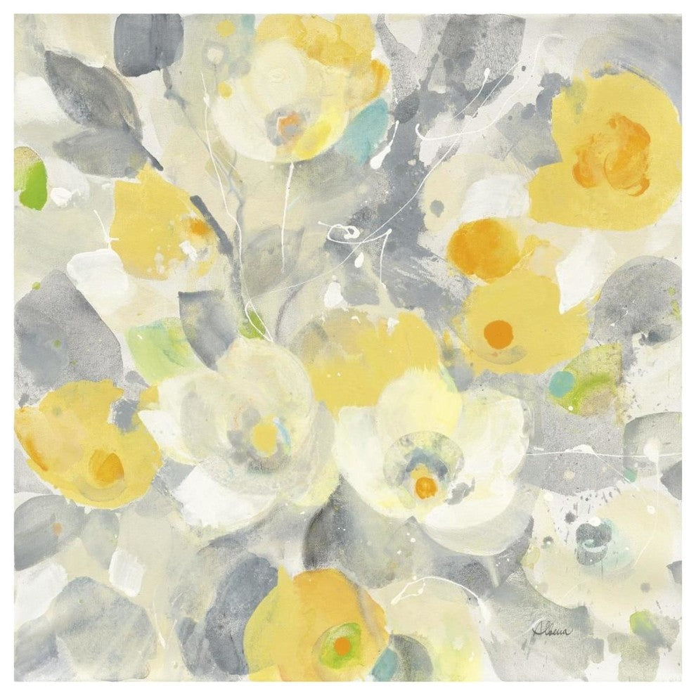 "Buttercups I" Digital Paper Print by Albena Hristova, 26"x26"