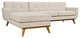 Beige Engage Left-Facing Sectional Sofa