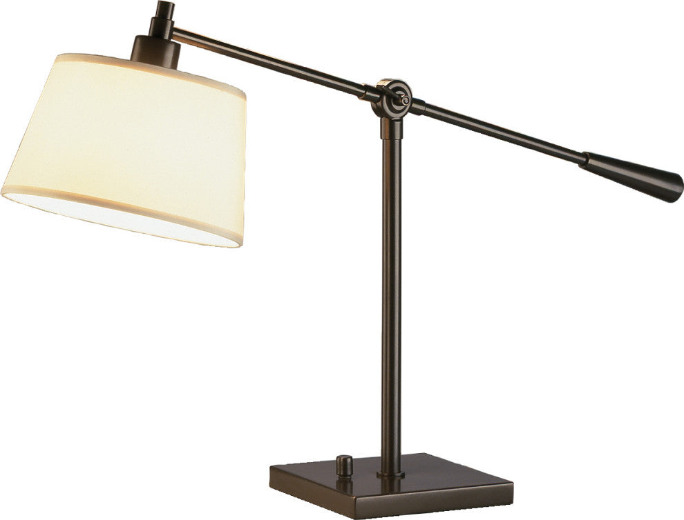 Real Simple Table Lamp, Deep Bronze/Snowflake