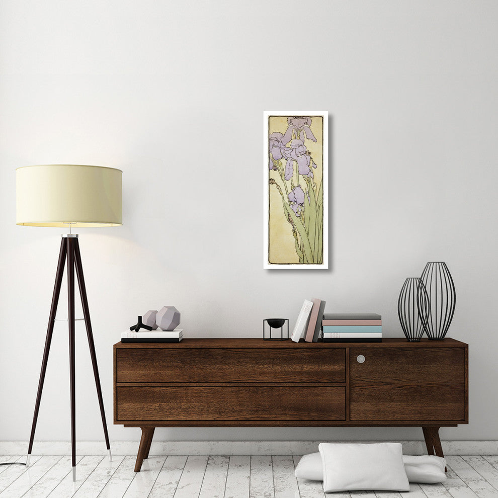 "Iris" Digital Paper Print by Hannah Borger Overbeck, 16"x38"