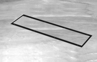 HEATGENE Linear Shower Drain Stainless Steel Rectangle, Venetian Bronze, 36"