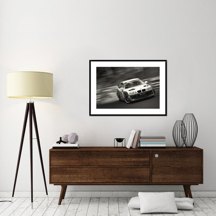 "Dr 1 Ft" Framed Digital Print by Chongky, 44x32"
