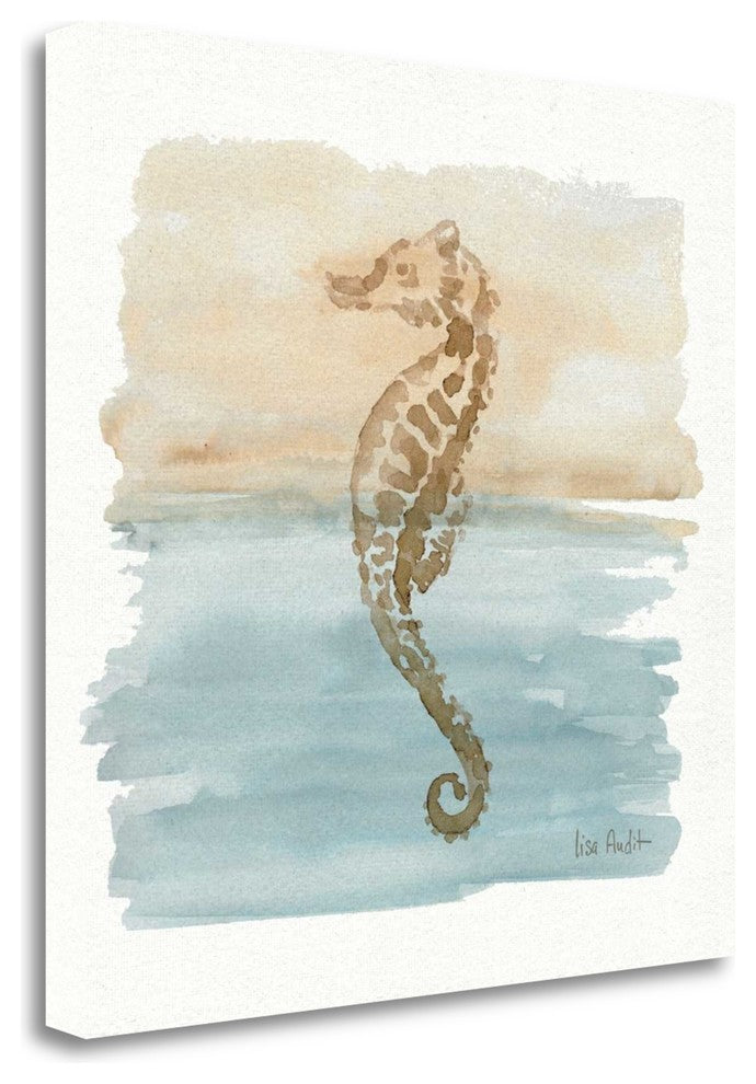 "Sand And Sea IV" By Lisa Audit, Giclee Print on Gallery Wrap Canvas