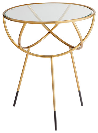 Gyroscope Side Table, Gold
