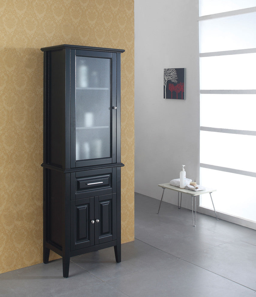Walton 24" Linen Cabinet, Espresso