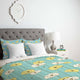 Deny Designs Heather Dutton Blue Poppy Field Duvet Cover - Lightweight