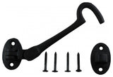 Iron Cabin Hook Eye Lock for Gates and Doors 4.5 Inch