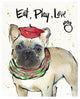 "Strike a Paws VI Christmas" Digital Paper Print by Anne Tavoletti, 22"x26"