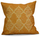 Ananda Geometric Print Pillow, Gold, 20"x20"