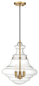 Beautiful Things Lighting Moderno 3 Light Pendant 41958