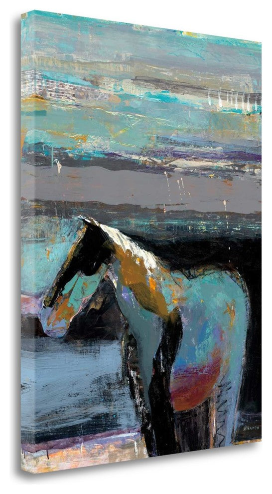 "Diva" By Dominique Samyn, Giclee Print on Gallery Wrap Canvas, Ready to Hang