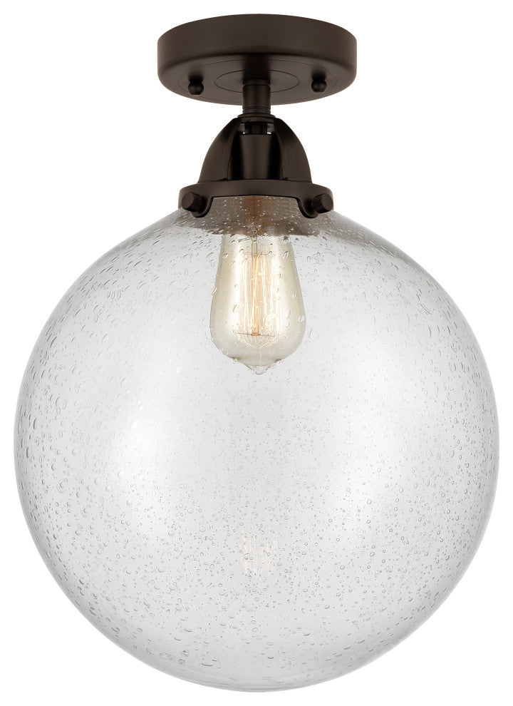 Beacon Semi-Flush Mount, Oil Rubbed Bronze, Seedy, Seedy