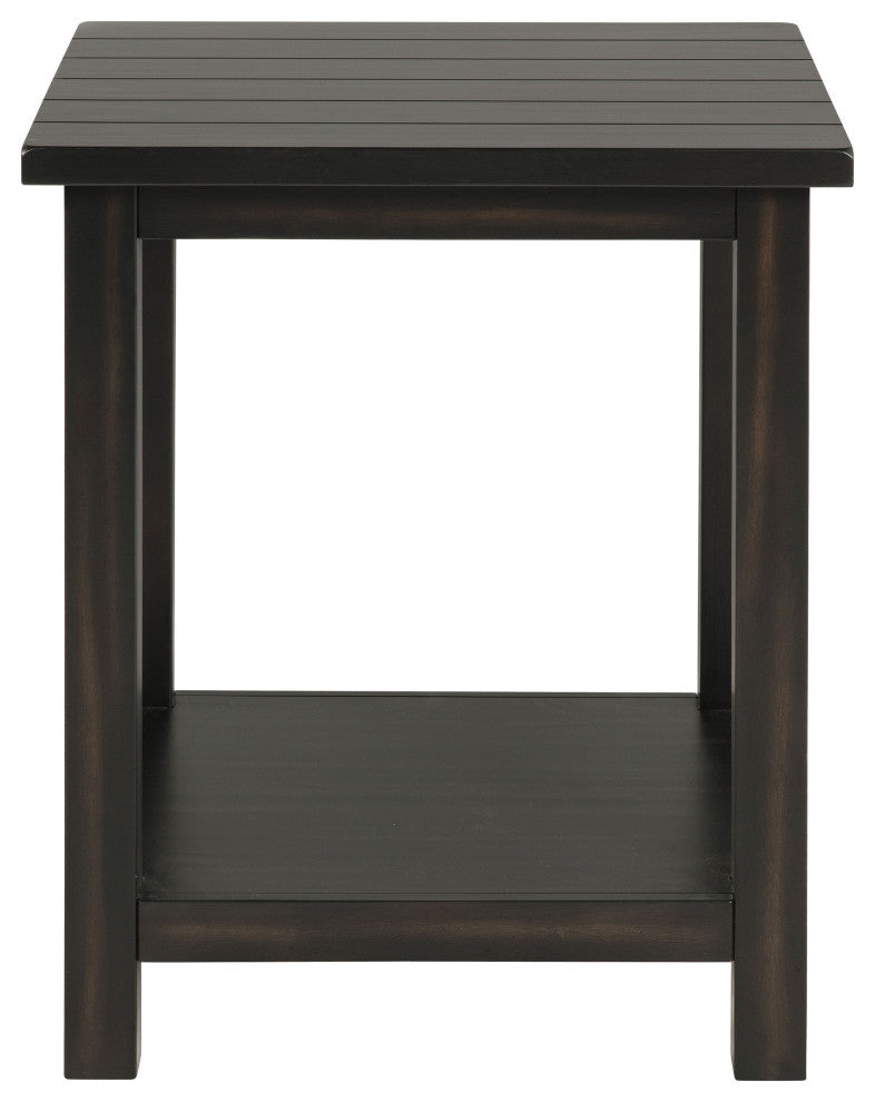 Payne 2-piece Coffee and End Table Set Distressed Java