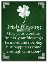 Ready2HangArt 'Irish Blessing' Canvas Art, (S) 12" Hx12" W