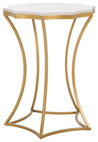 Safavieh Starbella Accent Table, White/Gold