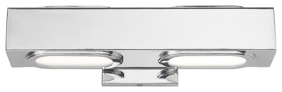 Livex Lighting Polished Chrome LED Light ADA Bath Vanity