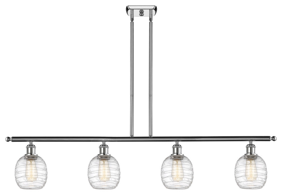 Innovations 516-4I-PC-G1013 4-Light Island Light, Polished Chrome