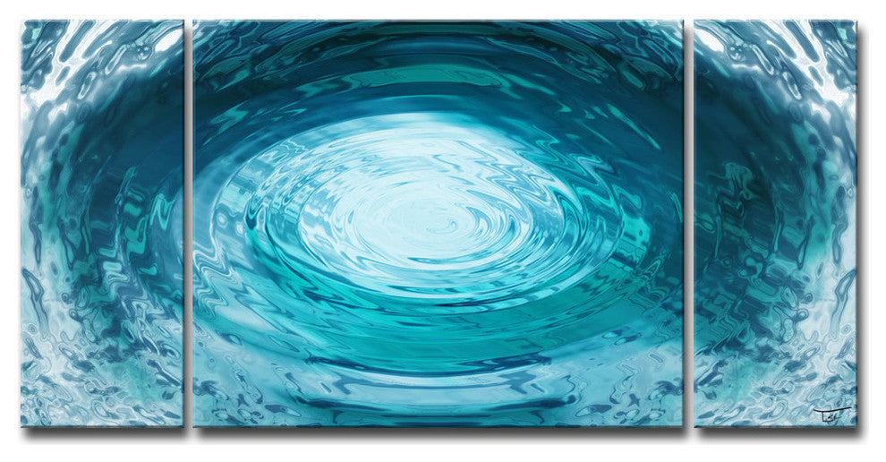 Ready2Hangart 'Aqueous Trance Xxix' By Tristan Scott Canvas Art, 3 Panels