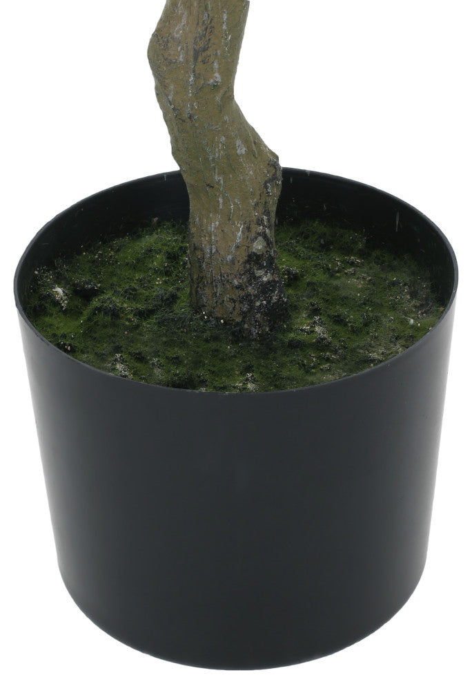Willey Artificial Leaf Tree, Green, 18wx14.5dx47h