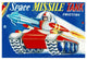 "Space Missile Tank" Digital Paper Print by Retrotrans, 38"x26"