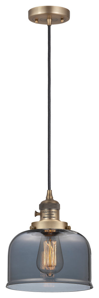 INNOVATIONS 201CSW-BB-G73-LED 1-Light Mini Pendant Brushed Brass