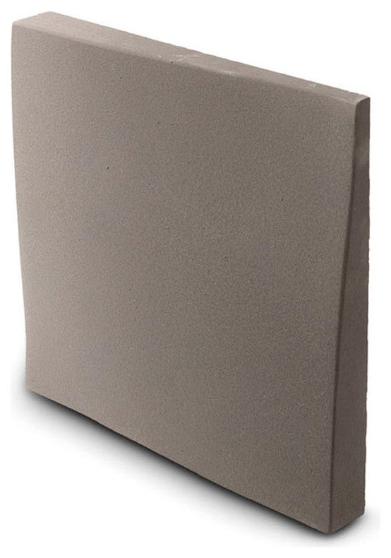 8"x8 "Interior/Exterior Concrete Wall Tile, Wave, Beige