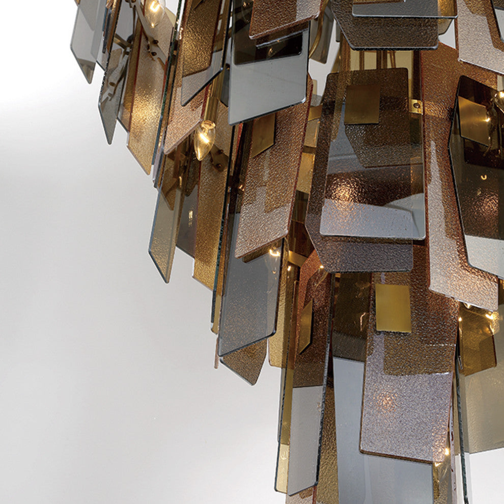 Cocolina 39-Light Chandelier, Bronze