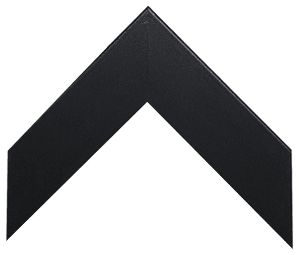 Meade Framed Wall Mirror, Black, 36"x54"