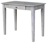 Writing Table  Washed Gray Taupe